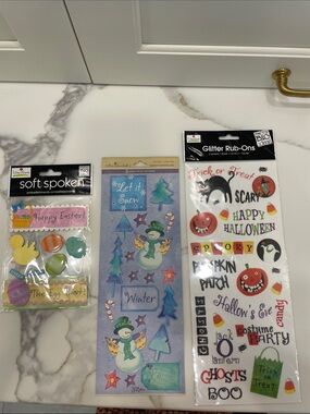 Holiday sticker collection